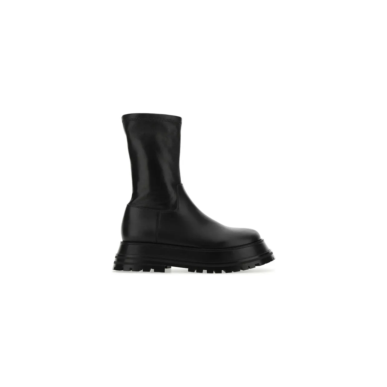 Burberry Leather Boots Black (W) (80436471)