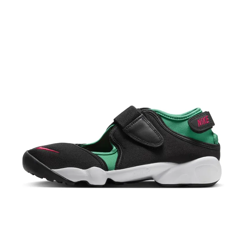 Nike Air Rift Black/Stadium Green/White/University Red (FN7772-001)