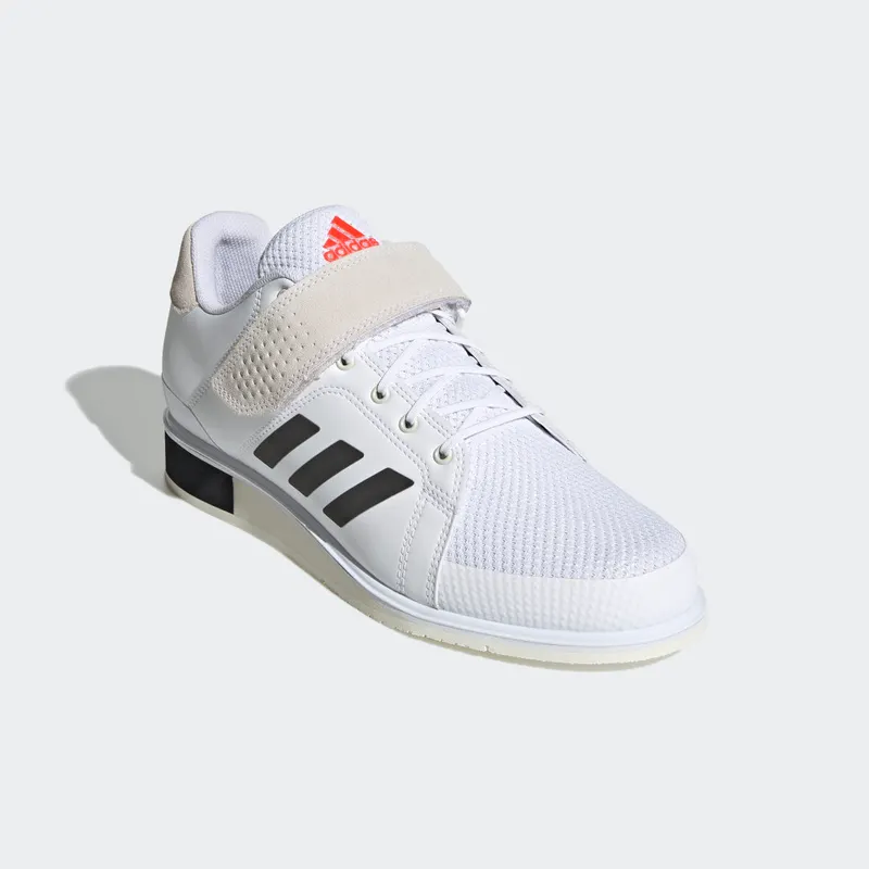 Adidas Power Perfect 3 Tokyo Weightlifting Cloud White / Core Black / Solar Red (GZ2862)