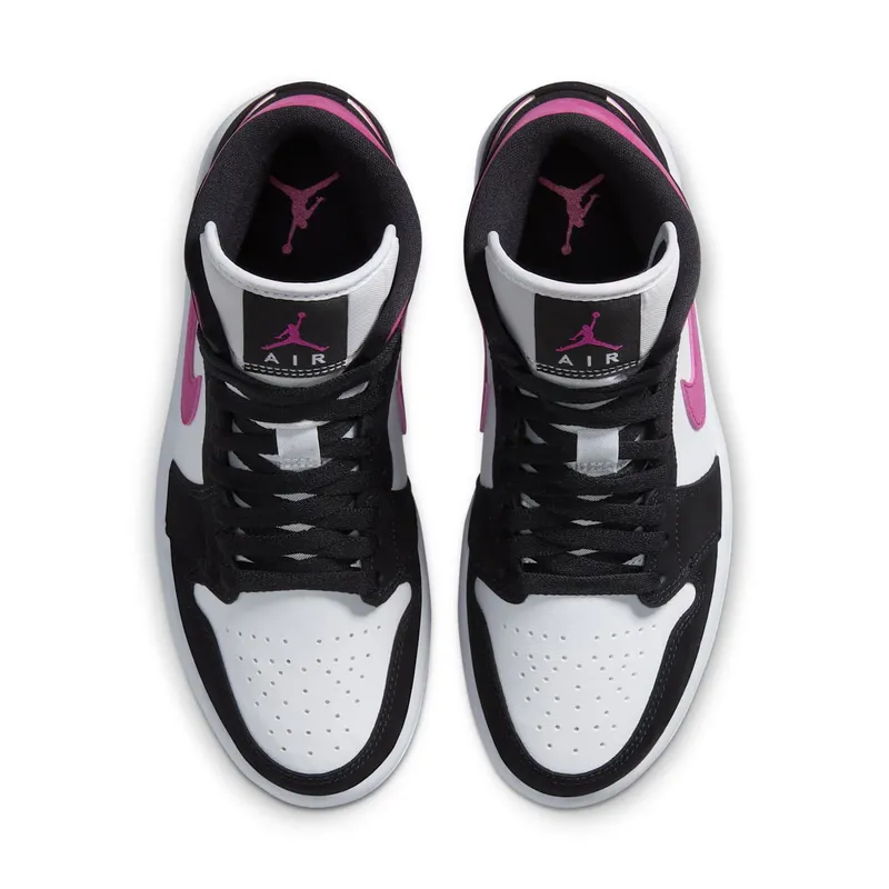 Air Jordan Womens Nike AJ I 1 Mid Magenta (2020) (BQ6472-005)