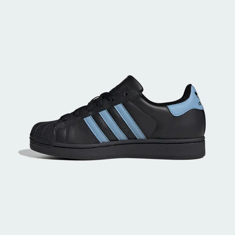 Adidas Superstar II Core Black / Ash Blue / Core Black (JS1338)