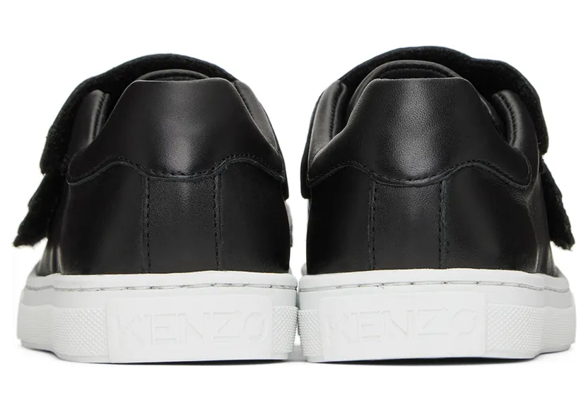 Kenzo Kids Black & Red Tiger Sneakers (K59039) (2)