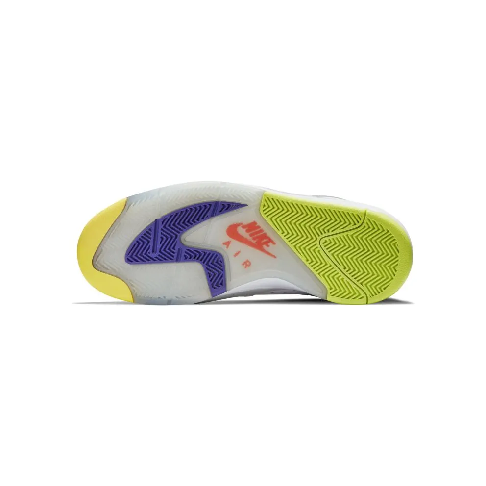 Nike Air Flight Lite High White/Metallic Silver-Hyper Grape White/Metallic Silver-Hyper Grape (329984-100)