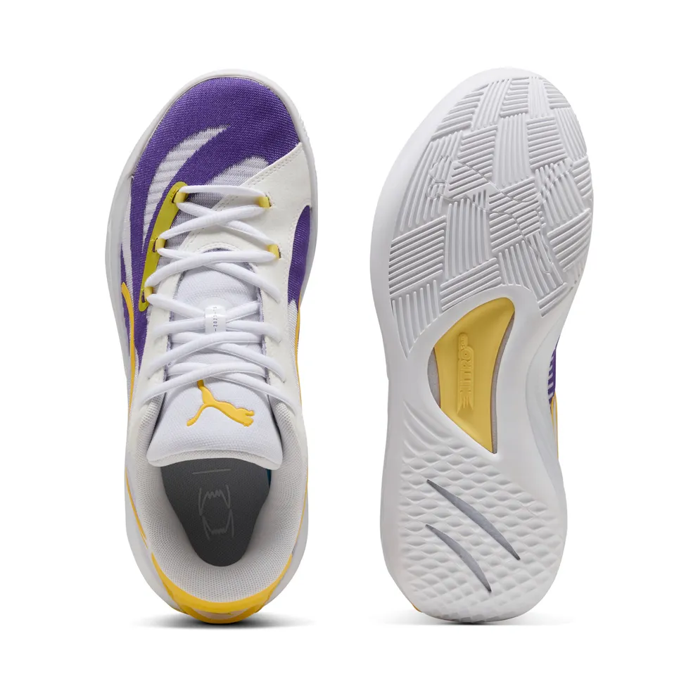 Puma All-Pro NITRO™ LA “Team Violet / Pelé Yellow” (311899_01)