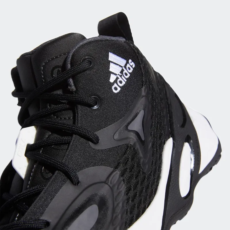 adidas Exhibit A Mid Core Black / Silver Metallic / Team Dark Grey (H67747)
