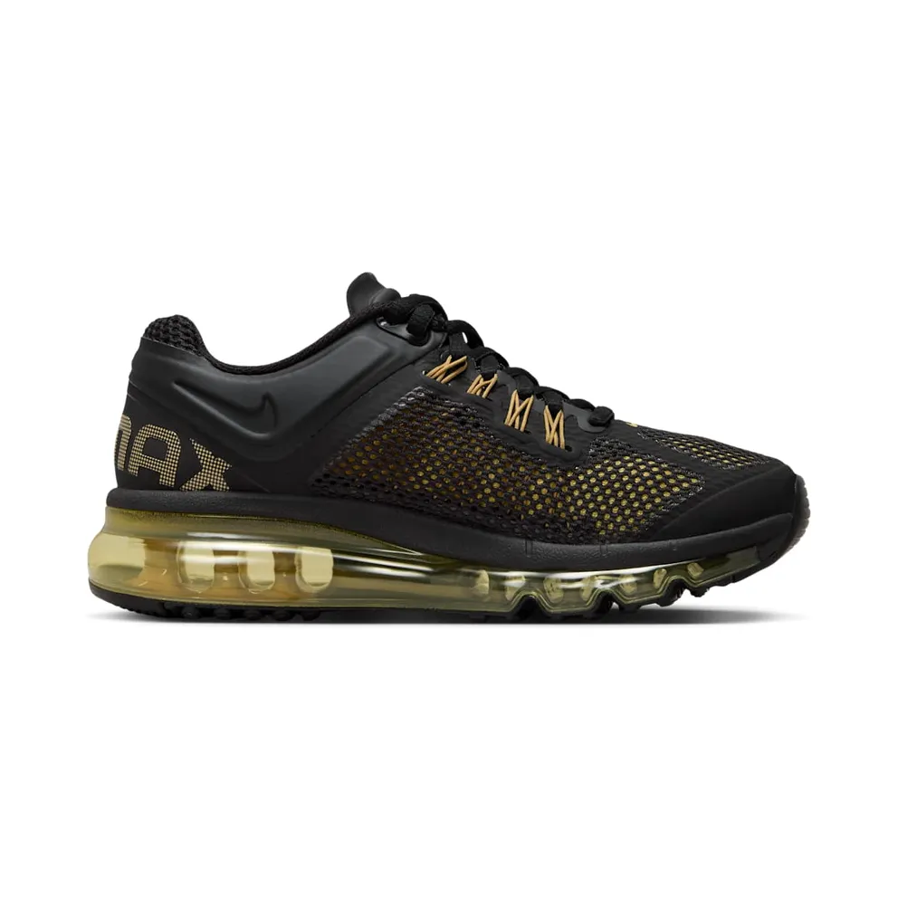 Nike Air Max 2013 Black Infinite Gold Metallic Gold (555426-005)