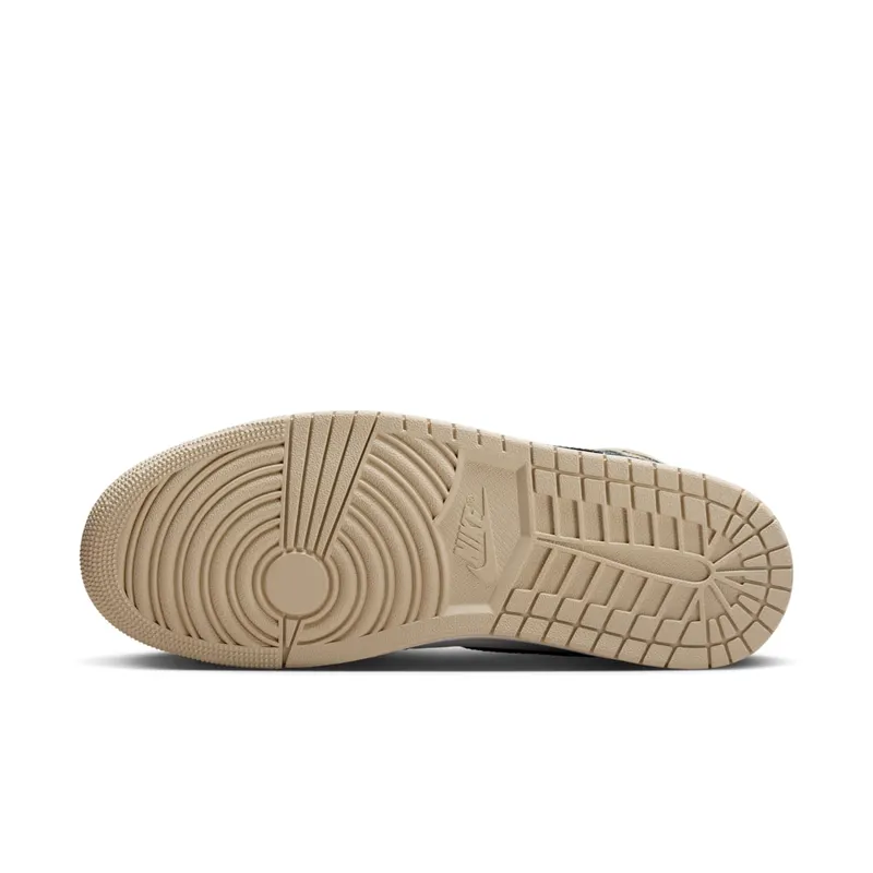 Jordan 1 Mid Summit White Off Noir Rattan (DQ8426-153)