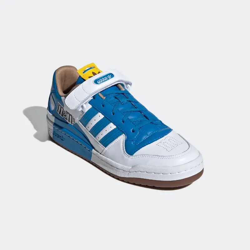 Adidas M&M’S Brand Forum Low 84 Craft Blue / Cloud White / Eqt Yellow (GZ1936)