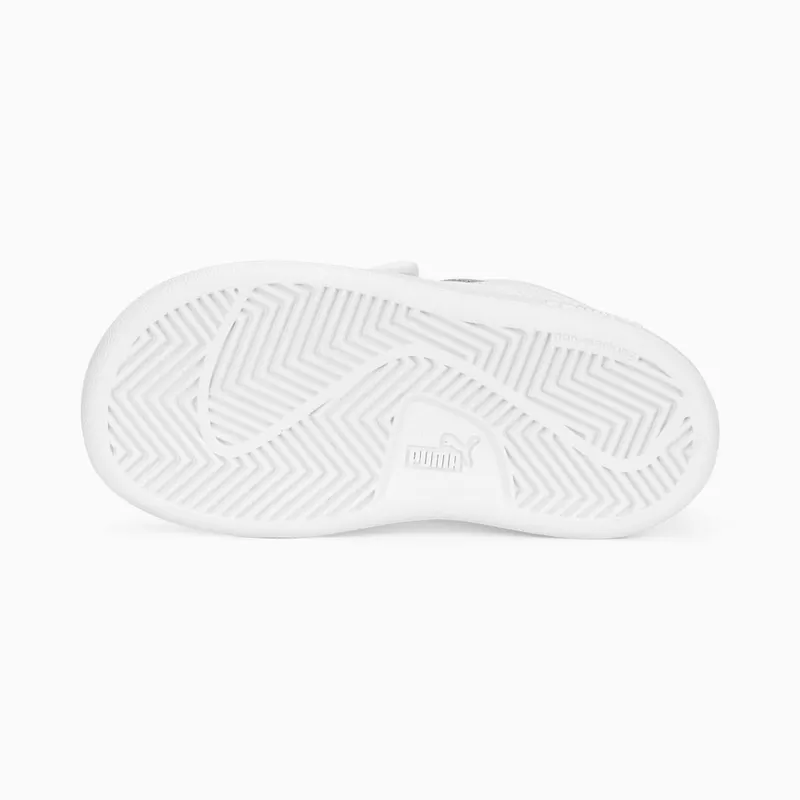 Puma Smash 3.0 Leather V Baby White/Grey (392034-02)
