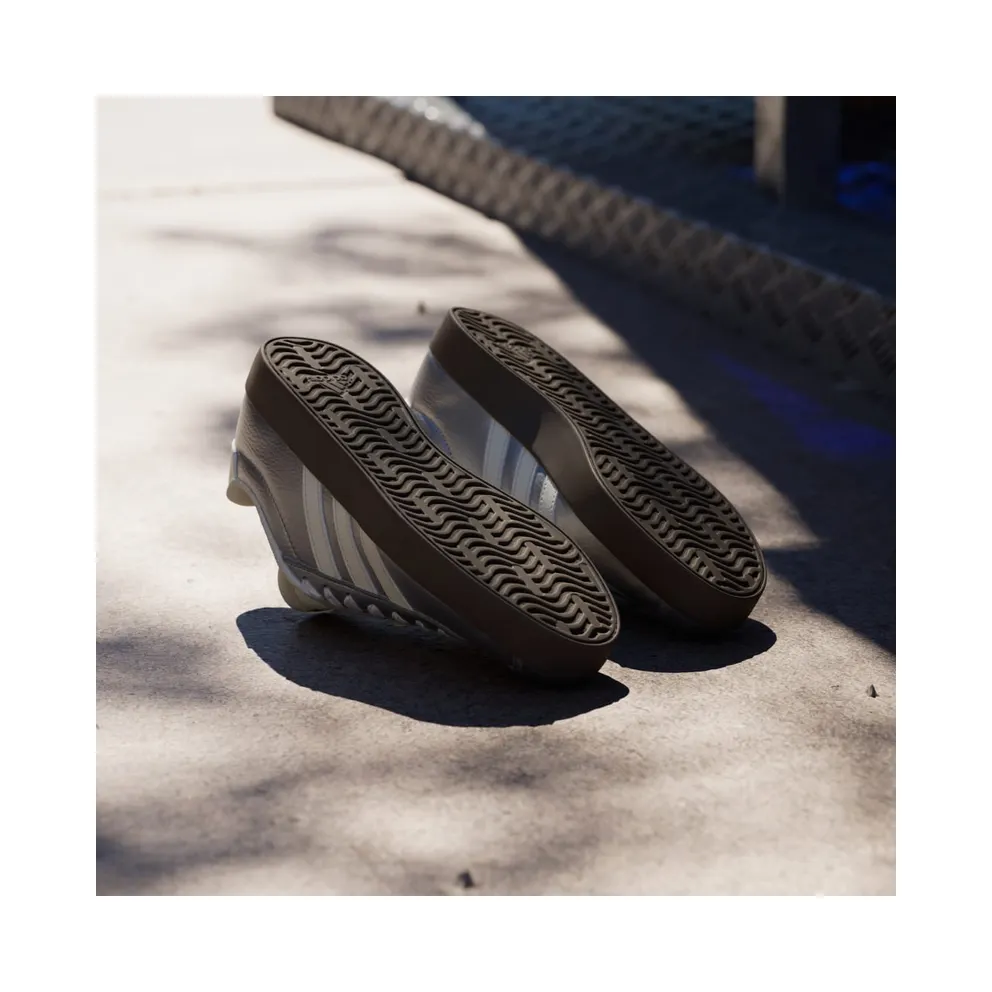 Adidas VL Court 3.0 Silver Metallic / Off White / Gum (JQ7315)