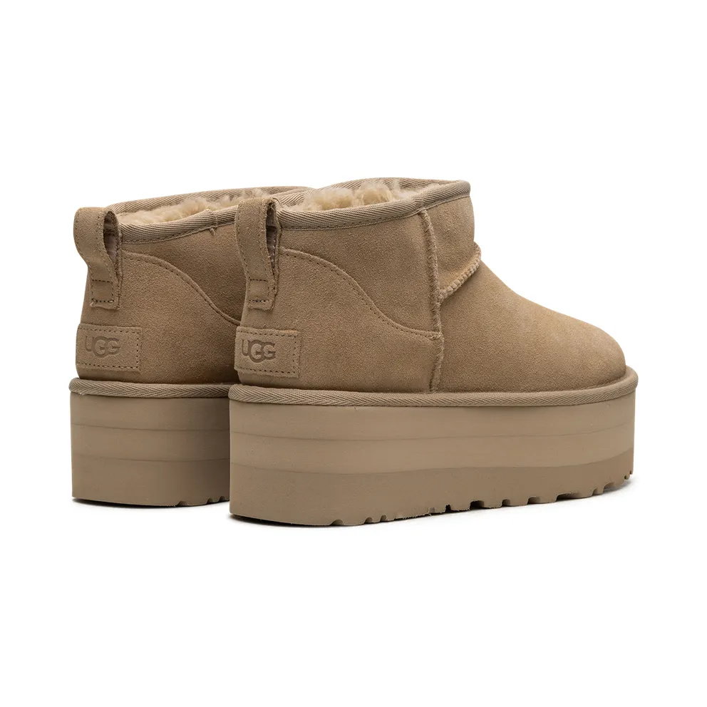 Ugg CLASSIC ULTRA MINI PLATFORM “Mustard Seed” (1135092-MDSD)