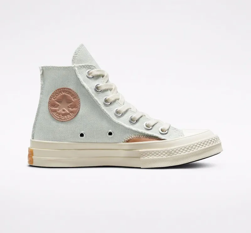 Converse Chuck 70 Crafted Textile Light Silver/vachetta Beige (572611C)