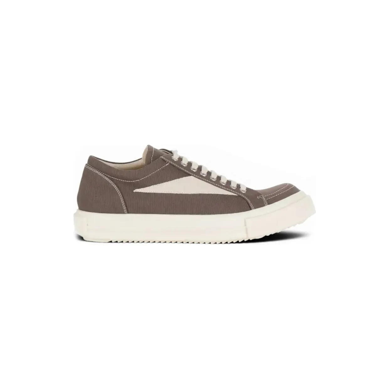 Rick Owens Vintage Sneaks Dust Milk Overdyed Denim Suede (DU01F4803-DOLVH4-3411)