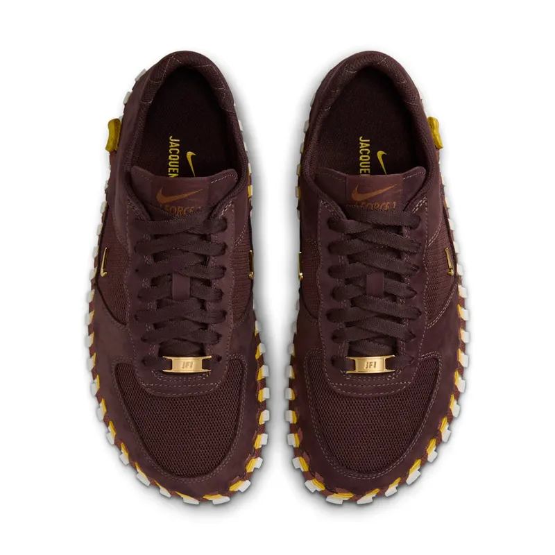 Nike J Force 1 Low LX SP Earth/Tour Yellow/Metallic Gold (DR0424-200)