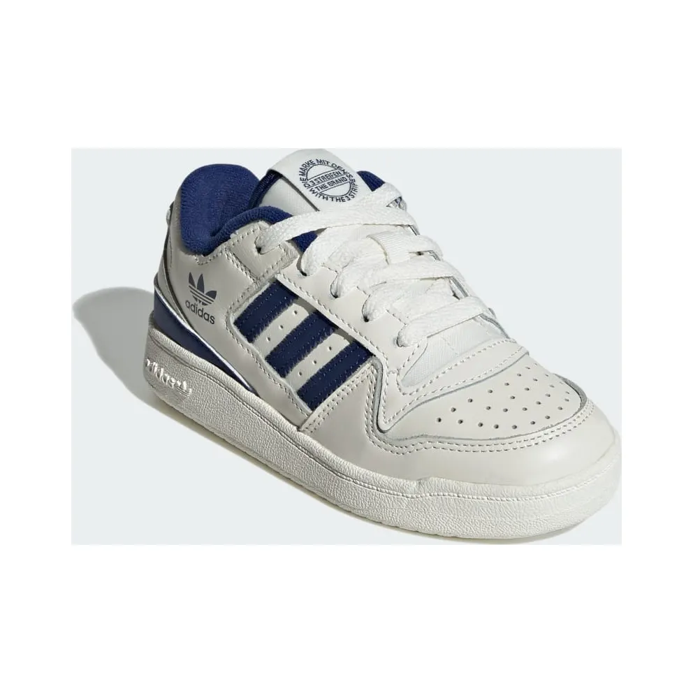adidas Forum Low CL Shoes Kids Cloud White / Victory Blue / Victory Blue (ID8718)