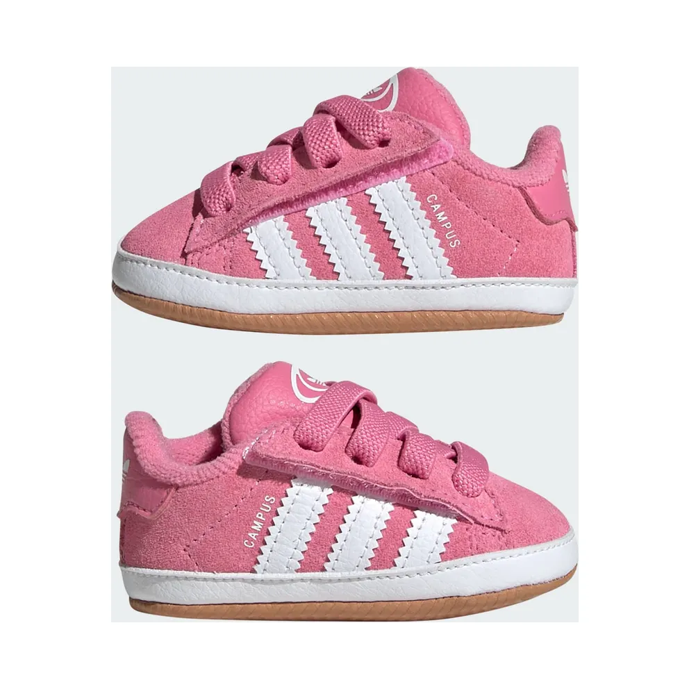Adidas Campus Crib Kids Bliss Pink / Cloud White / Gum (JS3844)