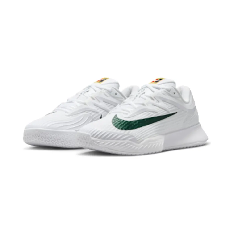 Nike Vapor Pro 3 PRM Hard Court “White / University Gold / University Red / Gorge Green” (IR3542-100)