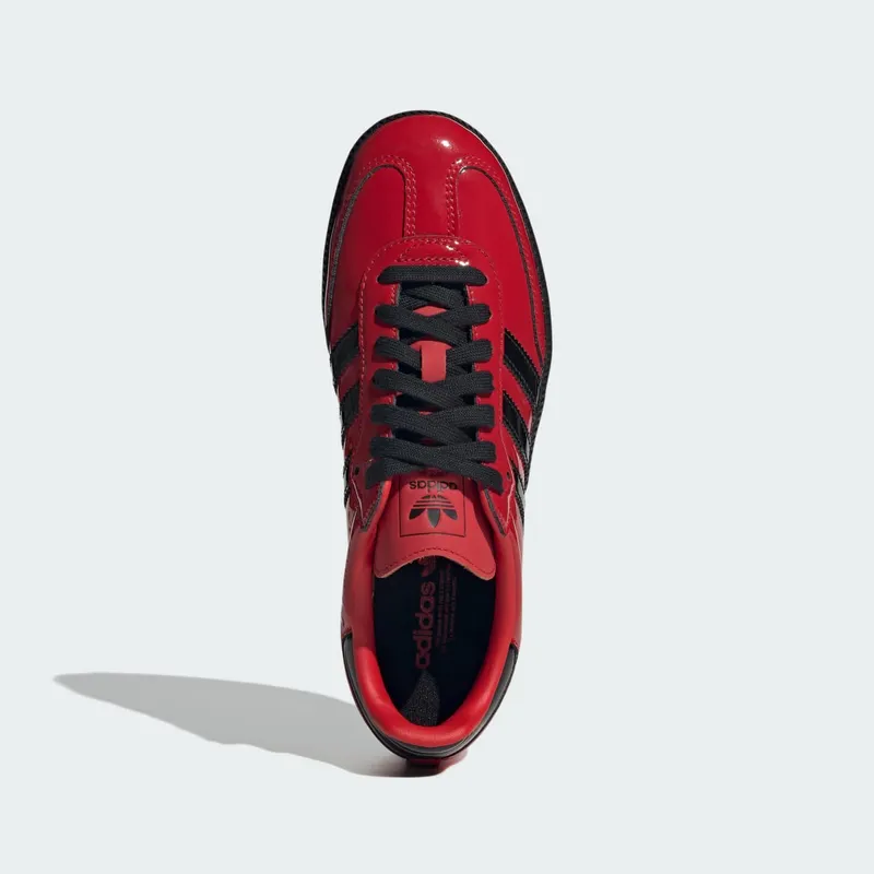 Adidas SAMBA OG “BETTER SCARLET BLACK PATENT” (IH3989)