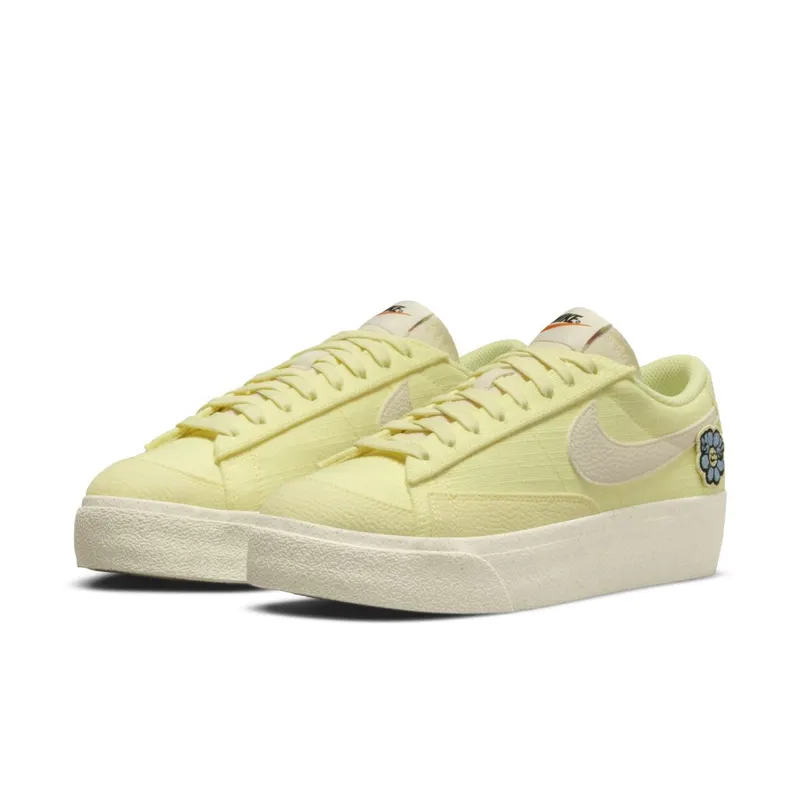 Nike Blazer Low Platform SE Next Nature Air Sprung Citron Tint (DJ6376-800)