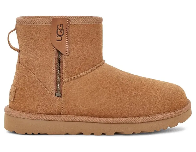 UGG Classic Mini Bailey Zip Boot Chestnut (1151230-CHE)
