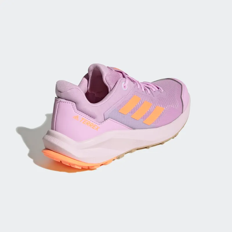 Adidas Terrex Trailrider Trail Running Bliss Lilac / Beam Orange / Almost Blue (GW5555)