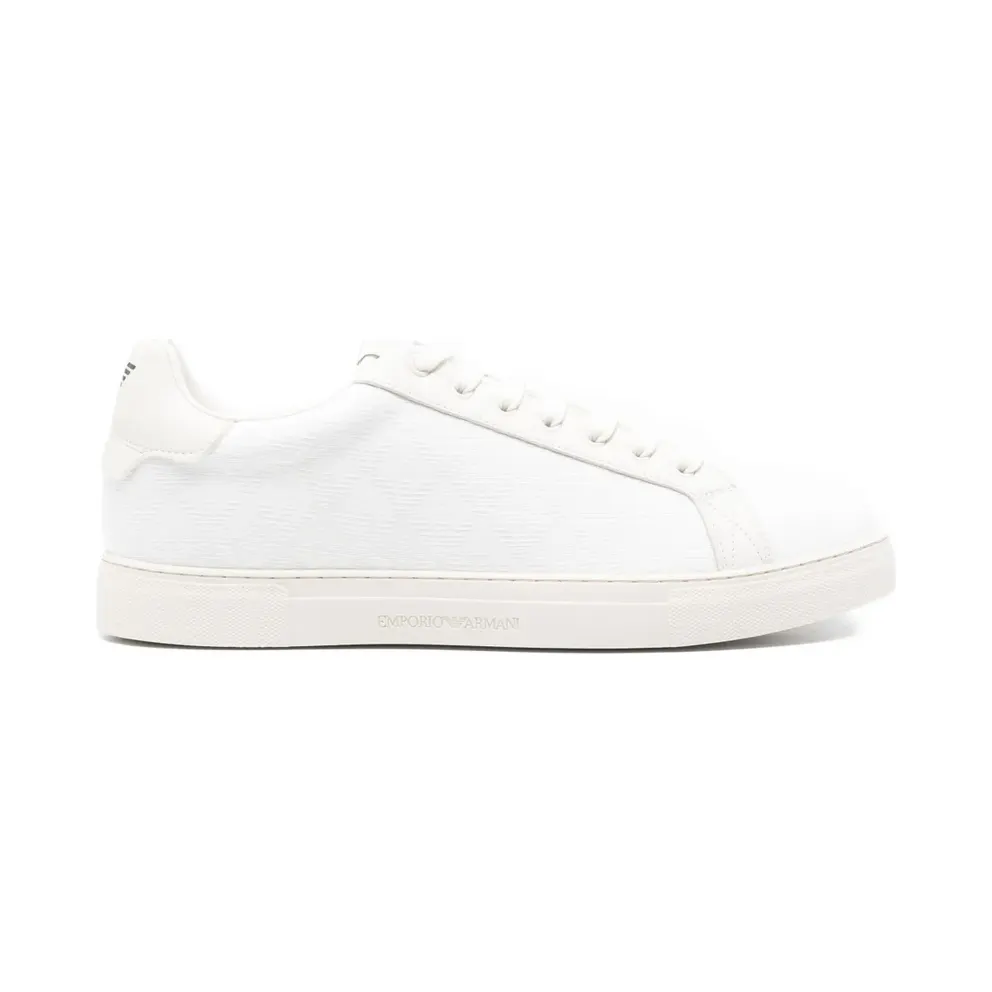 Emporio Armani mit Ledereinsätzen – White (EM003843AF20003M0107)