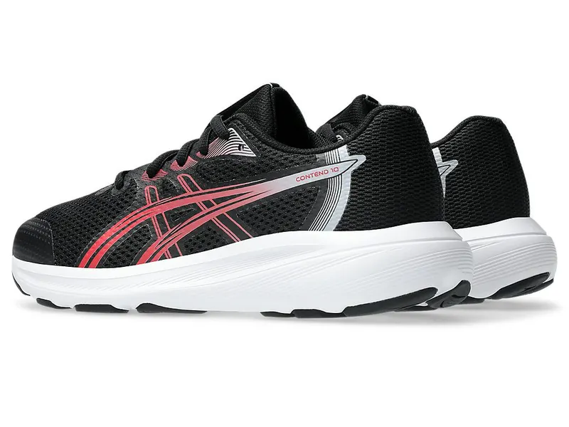 ASICS CONTEND 10 GS “Black / Speed Red” (1014A393-001)