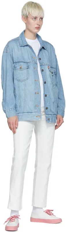 Maison Kitsuné White & Pink Olympia Le-Tan (IU04740WW9000)