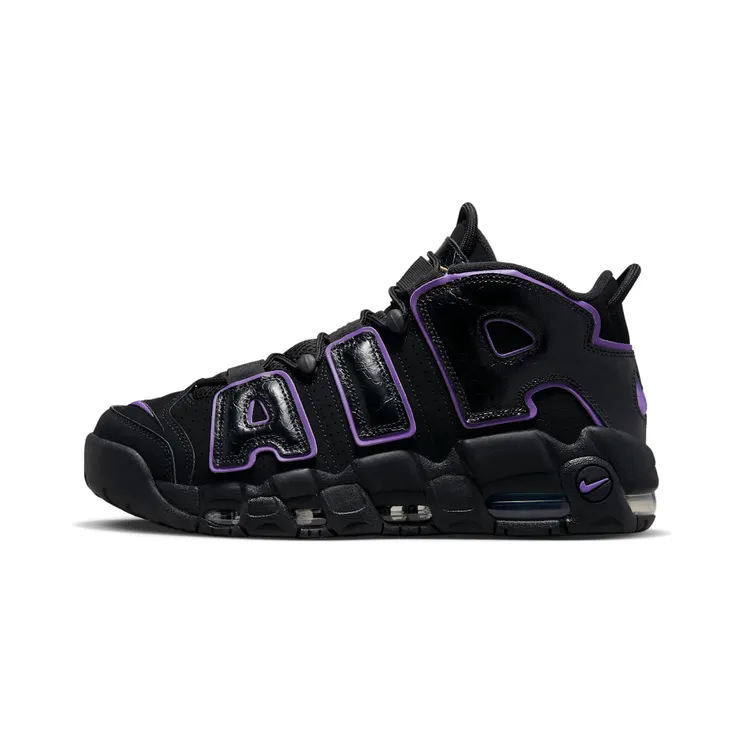 Nike Air More Uptempo ’96 “Black / Metallic Gold / Action Grape” (DV1879-001)