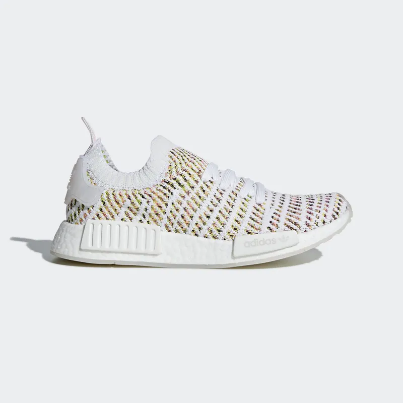 adidas NMD R1 STLT Multi-Color (W) Cloud White/Semi Solar Yellow/Solar Pink (B43838)