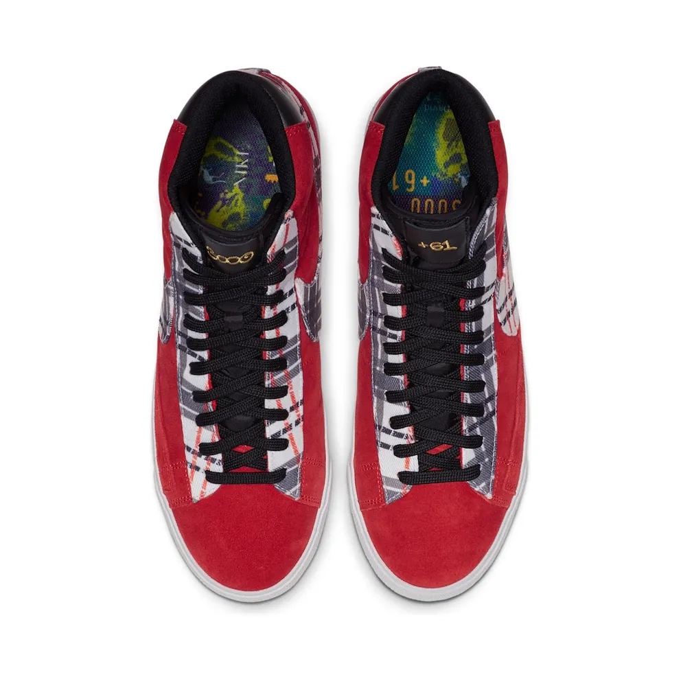 Nike Blazer Mid Ben Simmons Habanero Red/White-Black (CJ9782-600)