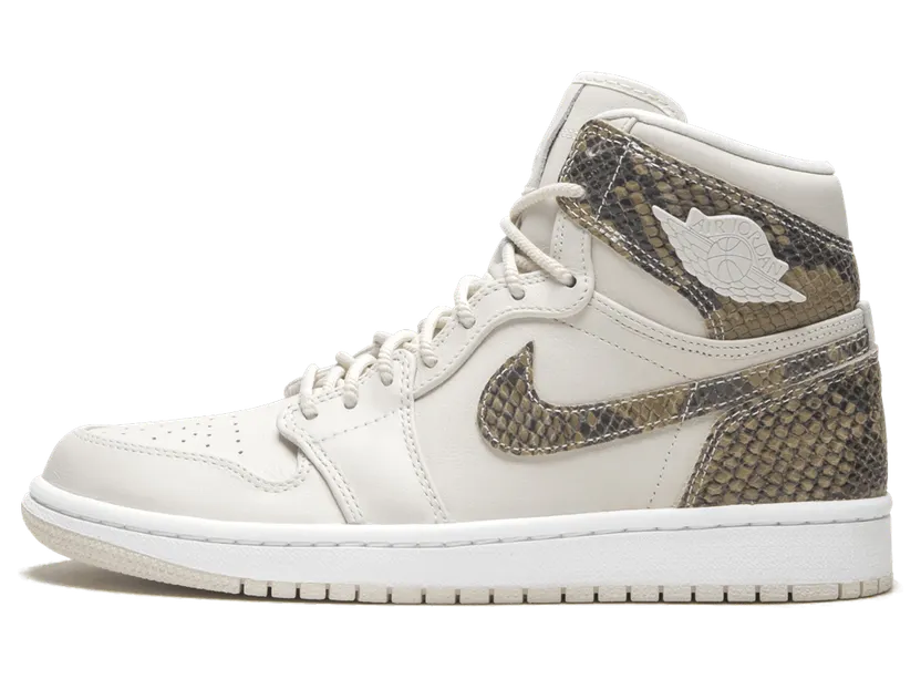 Jordan 1 Retro High White Snake (W)