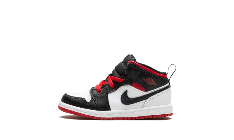 Jordan 1 Mid TD “White / Black / Gym Red” (DQ8425-106)