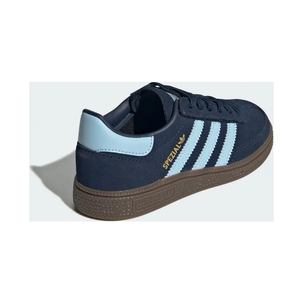 Adidas Handball Spezial Comfort Closure Elastic Lace Kids Collegiate Navy / Clear Sky / Gum (JQ6380)