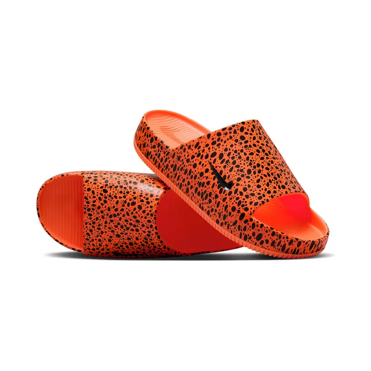 Nike Calm Slide Electric Pack Olympic Safari “Total Orange / Dark Obsidian” (HF1067-800)