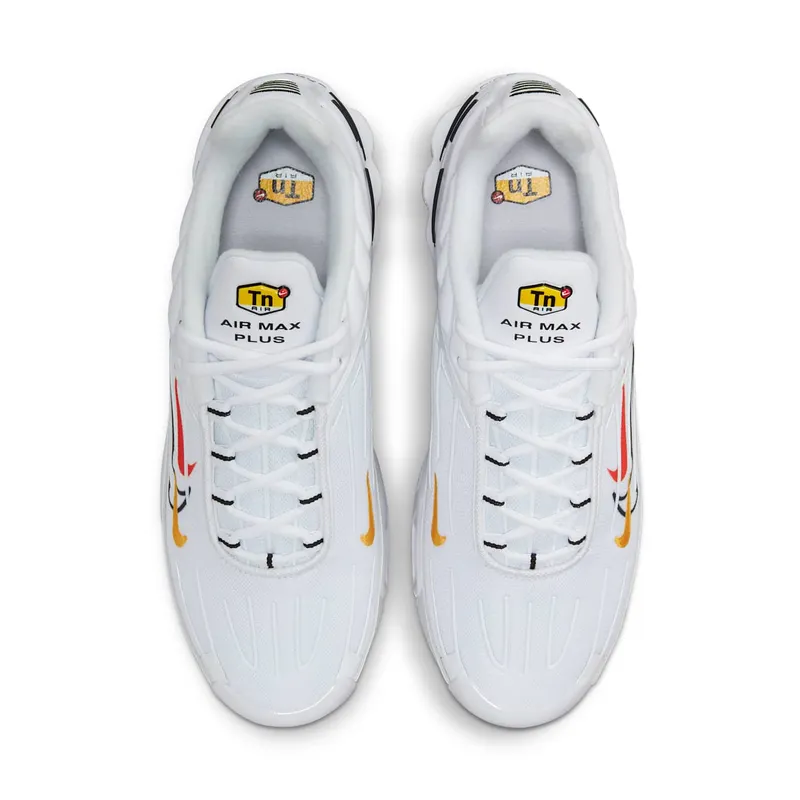 Nike TN Air Max Plus 3 Multi Swoosh White (2021) (DN6993-100)