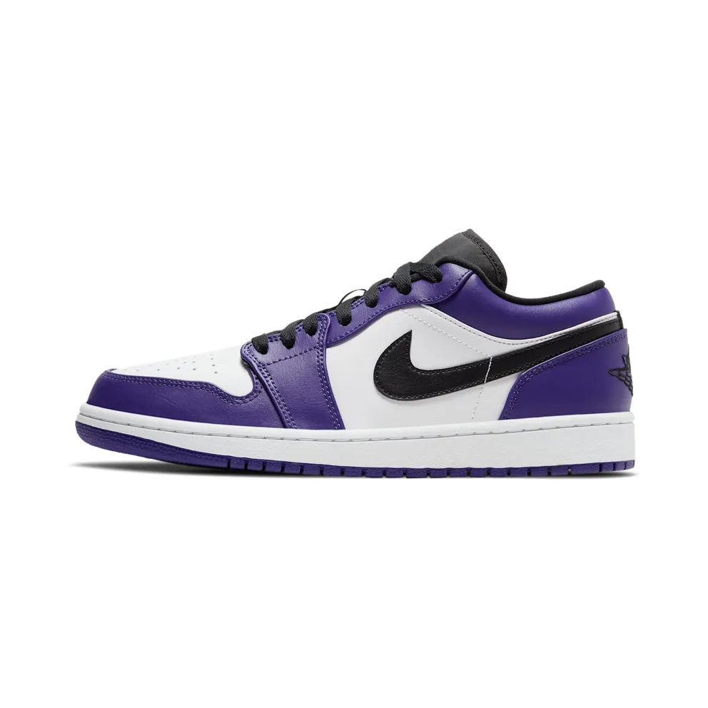 Jordan 1 Low Court Purple White (553558-500)