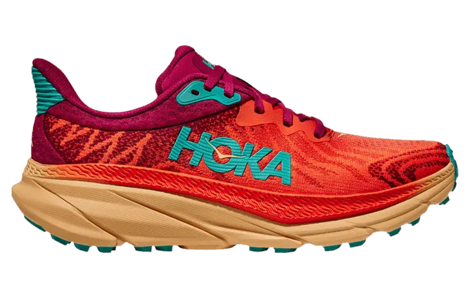Hoka One Challenger ATR 7 Flame / Cherries Jubilee (1134497-FCJB)