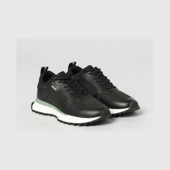 Boss Mesh And Rubber Sneakers Black (50513195003)