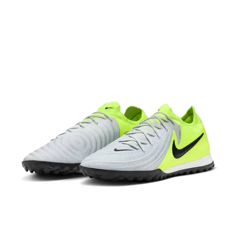 Nike Phantom GX 2 Pro TF “Metallic Silver Volt Black” (FJ2583-003)