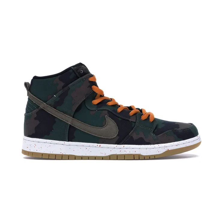 Nike Dunk High SB Fivenneo Camo – Olive Khaki (646552-037)