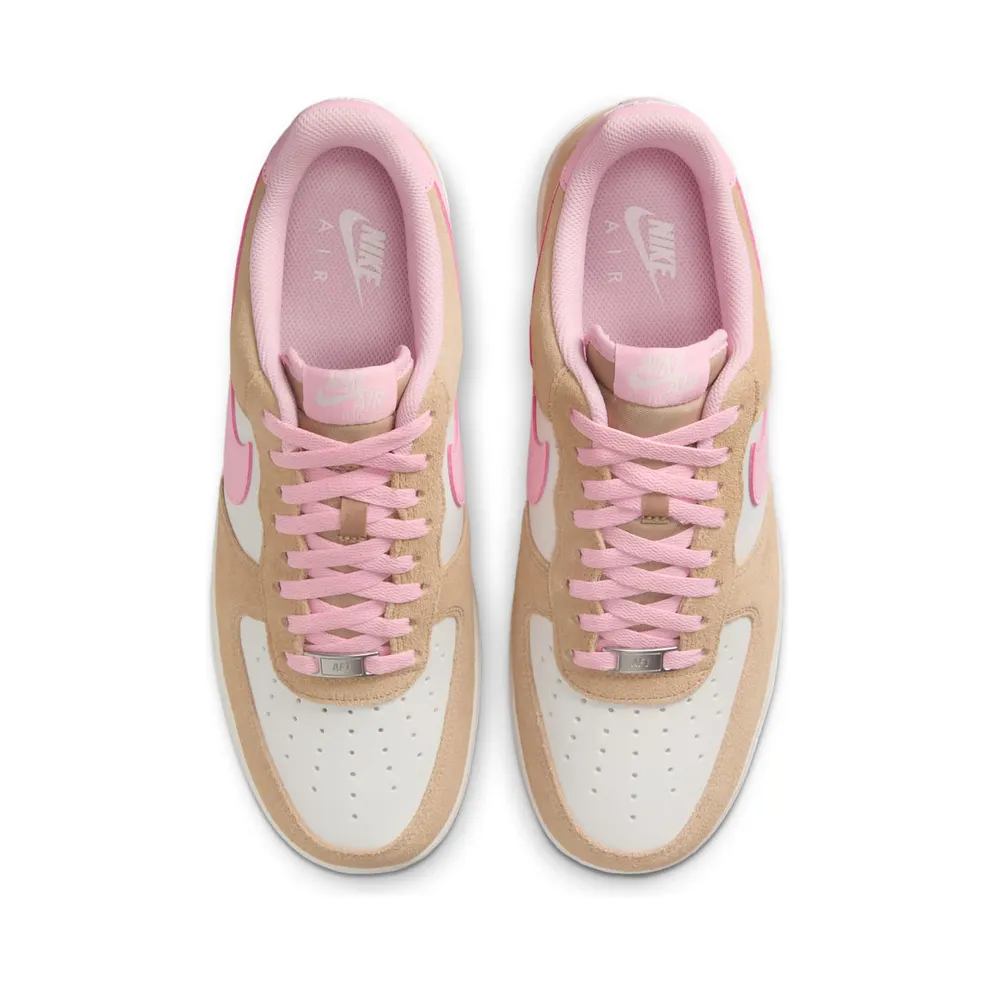 Nike Air Force 1 ’07 LV8 “Rattan Phantom / Medium Soft Pink” (FQ8714-202)