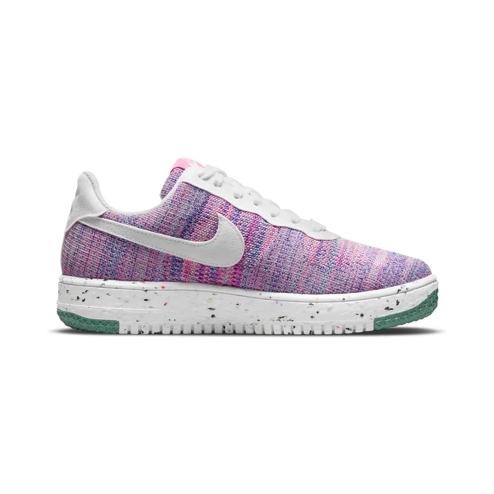 Nike Air Force 1 Crater FlyKnit Purple – “Fuchsia Glow / Pink Blast / Green Glow / White” (DC7273-500)