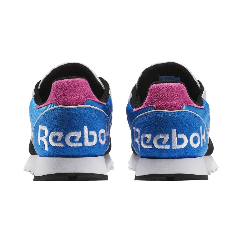 Reebok Classic Leather WB Black Black/Skull Grey-Risk Blue (Other Brands Reebok)