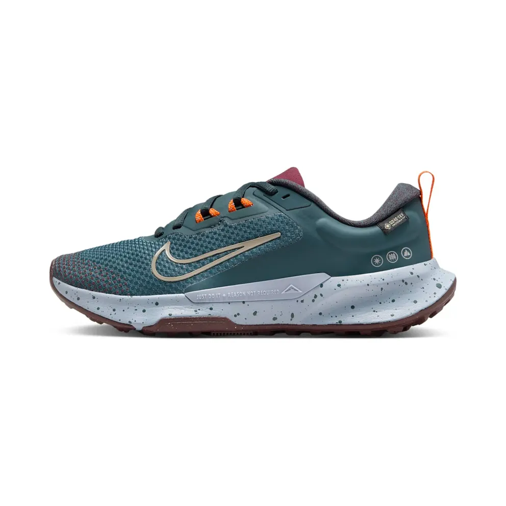 Nike Juniper Trail 2 Gore-Tex Deep Jungle Night Maroon Safety Orange Khaki (FB2065-300)