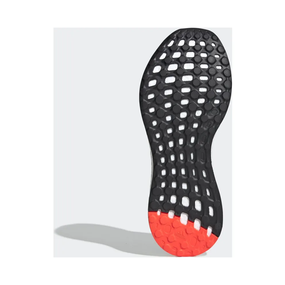 Adidas SenseBoost Go ‘Hi-Red Coral’ Grey Six/Core Black/Solar Red (G26942)