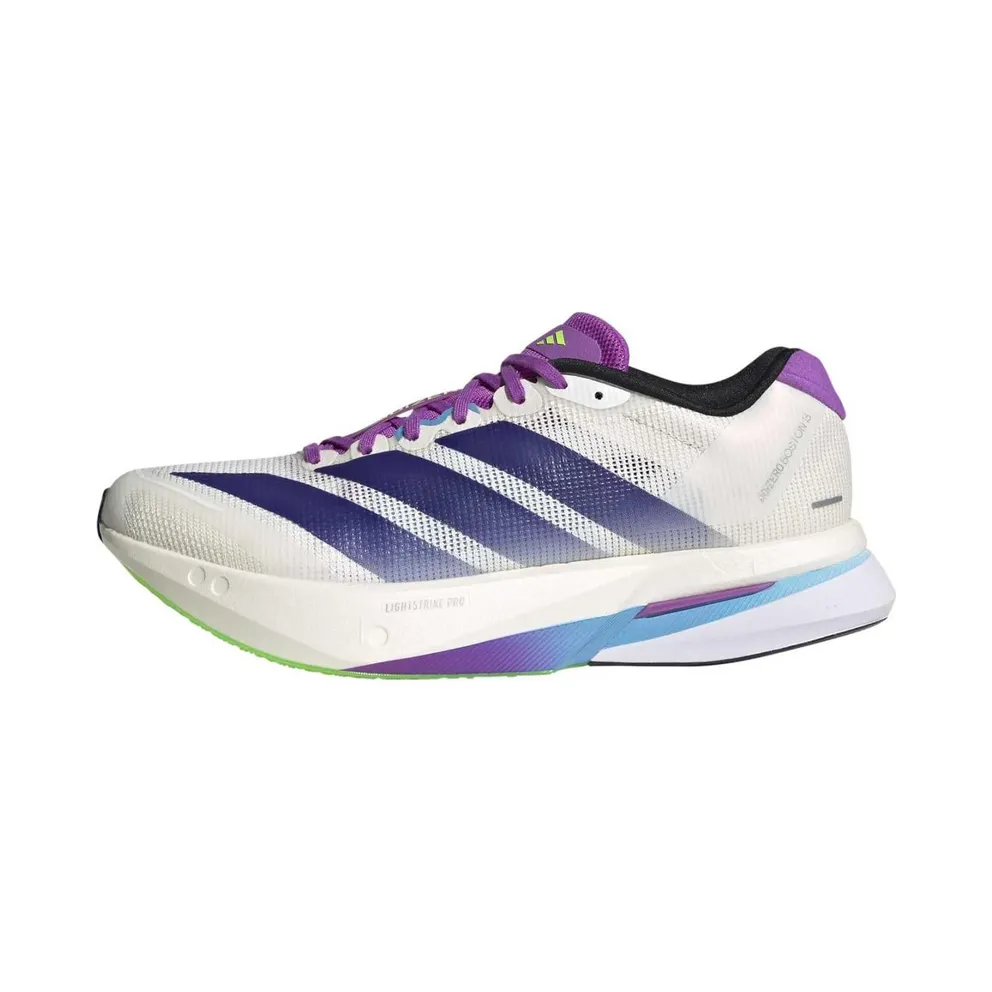 Adidas Boston 13 Women Running Shoes, White (JS4953)