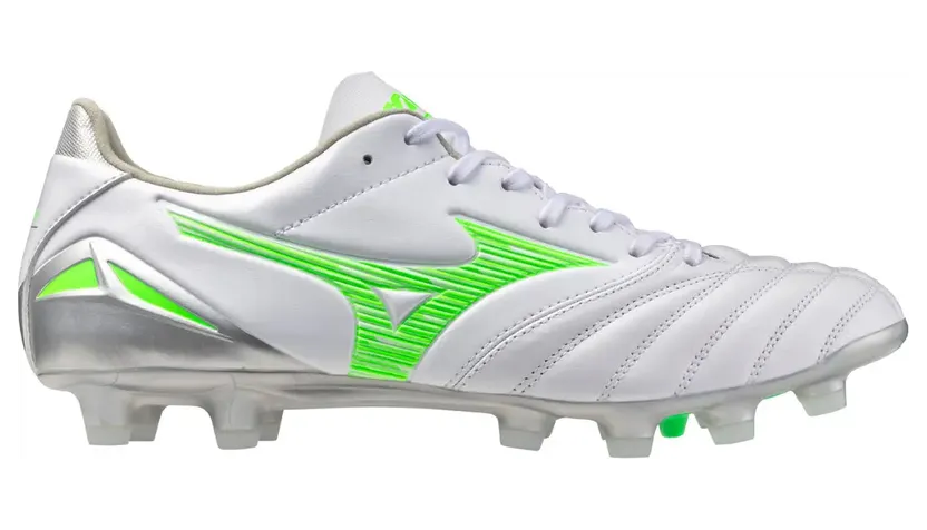 Mizuno Morelia Neo IV Pro MD White Neon Green Cool Gray (P1GA253437)