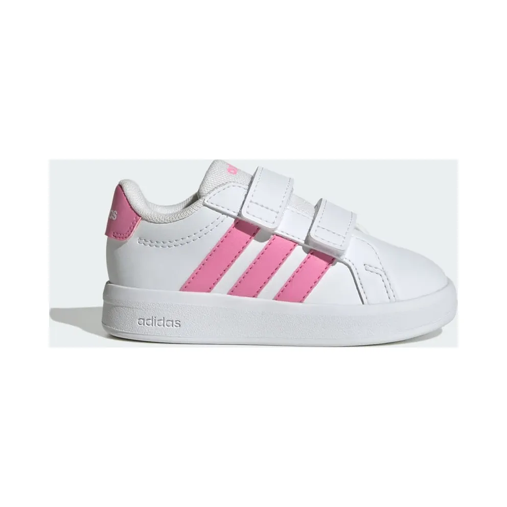 Adidas Grand Court 3.0 Peuters Cloud White / Bliss Pink / Bliss Pink (JP9376)