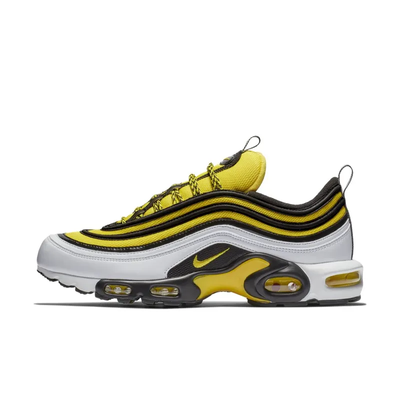 Nike Air Max Plus 97 Frequency Pack White/Tour Yellow-Black (AV7936-100)